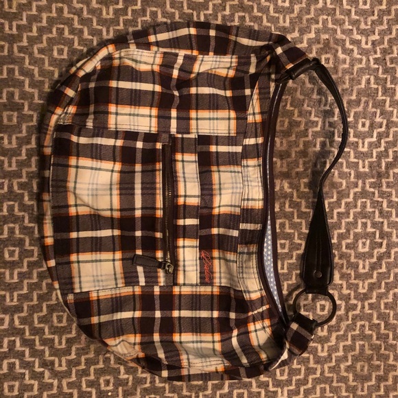 Dakine plaid shoulder slouchy beach bag - Picture 3 of 6